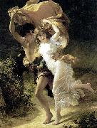 Pierre-Auguste Cot The Storm painting
